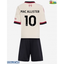 Liverpool Alexis Mac Allister #10 Bortedraktsett Barn 2025-26 Kortermet (+ Korte bukser)